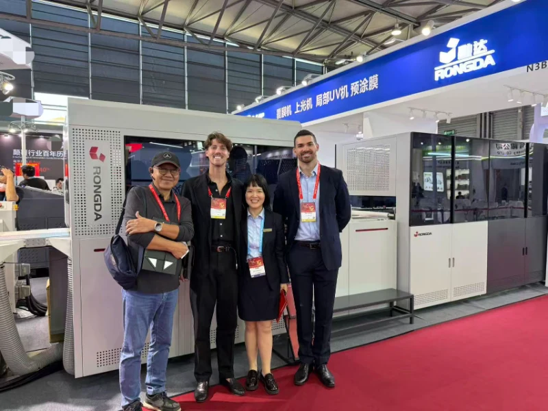Rongda Packaging at All in Print China 2026: نسخه نمایشی زنده از BFM1000 Automatic Case Maker